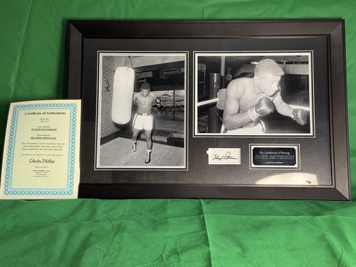 Floyd patterson signed - floyd,