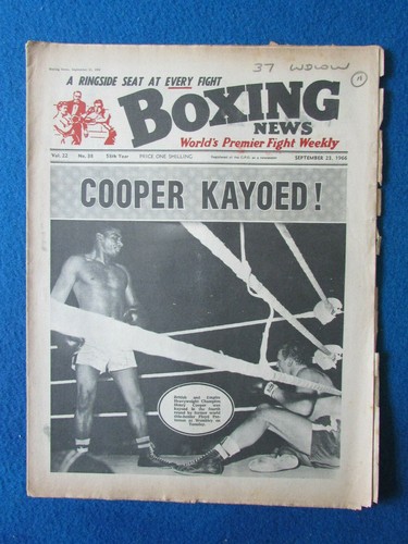 Boxing news magazine 9 66 - boxing,