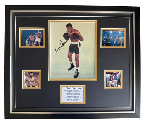Boxing floyd patterson signed - floyd,