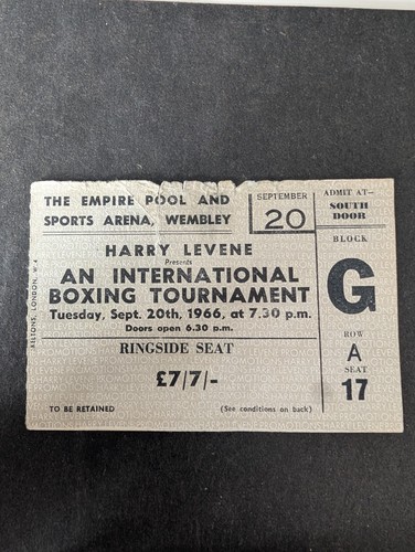 Empire pool wembley boxing - empire,