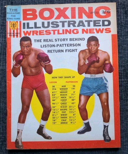 1963 boxing illustrated - boxing,