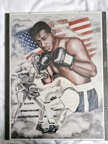 Floyd patterson art print - floyd, b